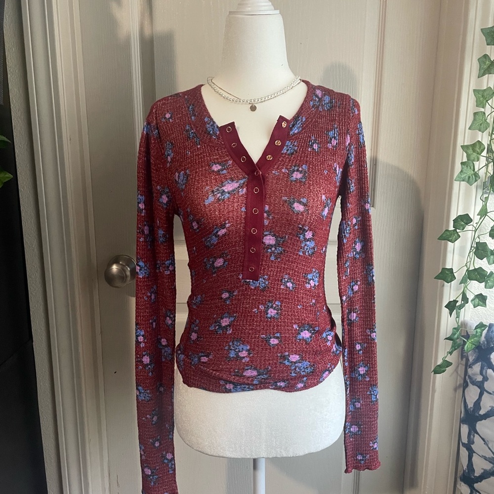 floral long sleeve
